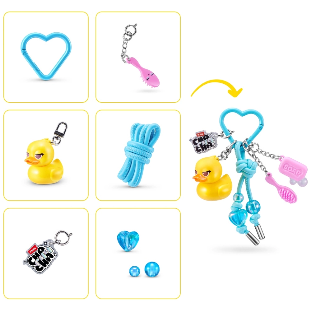 パーツ chachacha ChaChaCha by ZURU Charms Keychain Assortment | Smyths Toys Ireland
