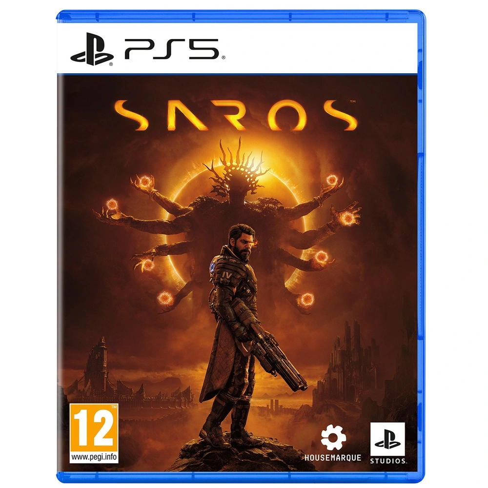 SAROS original physical game cover