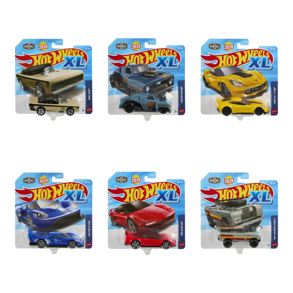 Hot Wheels XL Diecast Auto's 1:43 assorti | Smyths Toys Nederland