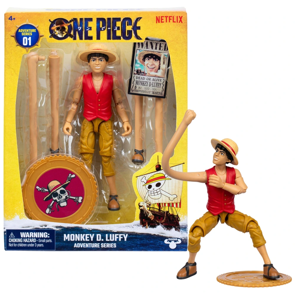 Netflix One Piece Figuur Monkey D. Ruffy 15 cm | Smyths Toys Nederland