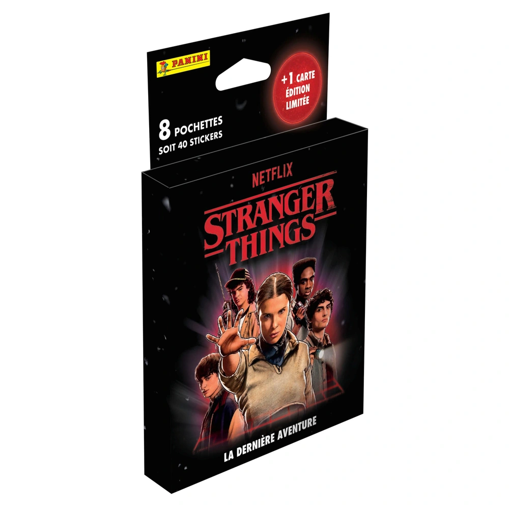 Cartes à collectionner Panini Stranger Things 2 Blister 8 pochettes Cartes à collectionner Panini Stranger Things 2 Blister 8 pochettes