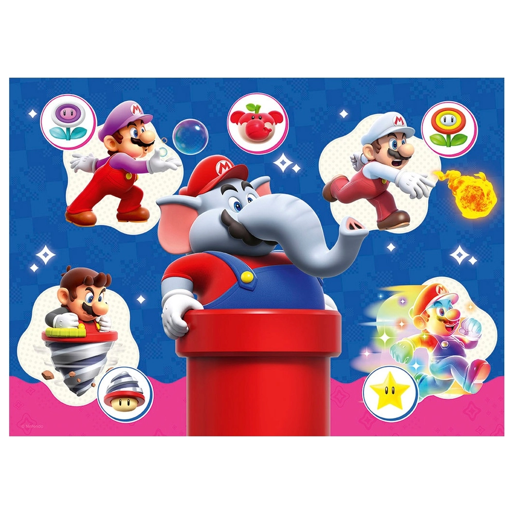 Super Mario Bros. Wonder 4本セット Ravensburger Super Mario Wonder Jigsaw Puzzles Bumper Pack 4 x 100