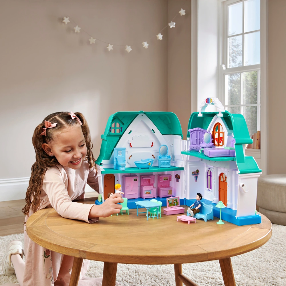 Little Dutch draagbaar houten poppenhuis Multi - Prénatal