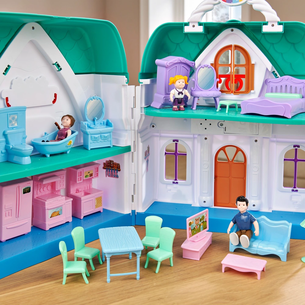 UPKOCH Poppenhuis Realistisch voor Mini Miniatuur Scène Inrichting