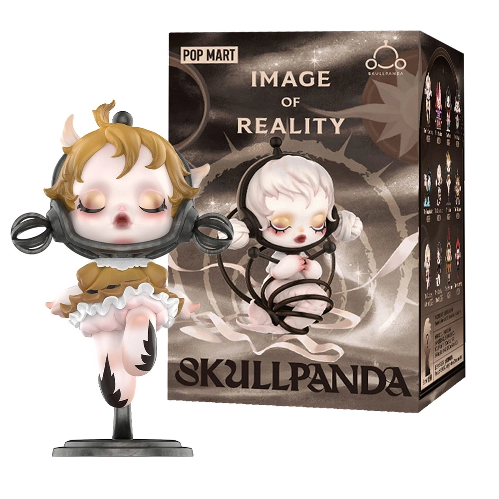Pop Mart Skullpanda Image of Reality Series Figur sortiert