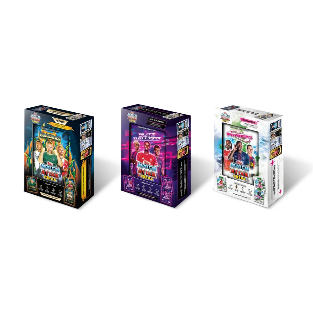 Topps Bundesliga Match Attax 2024/2025 Mega Pack - 125 kaarten incl. 5 Limited Edition kaarten Heartforcards verzendbeveiliging