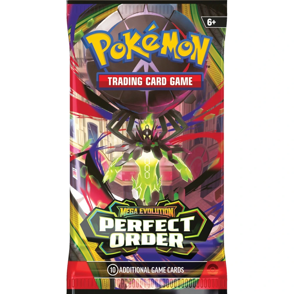 未開封_TCG海外限定MEGA EVOLUTION PERFECT ORDER Pokémon TCG: Mega Evolution Perfect Order - 3 Pack CDU (12