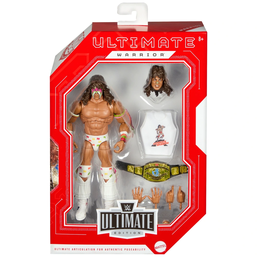 WWE Ultimate Edition Action Figure Ultimate Warrior | Smyths Toys UK