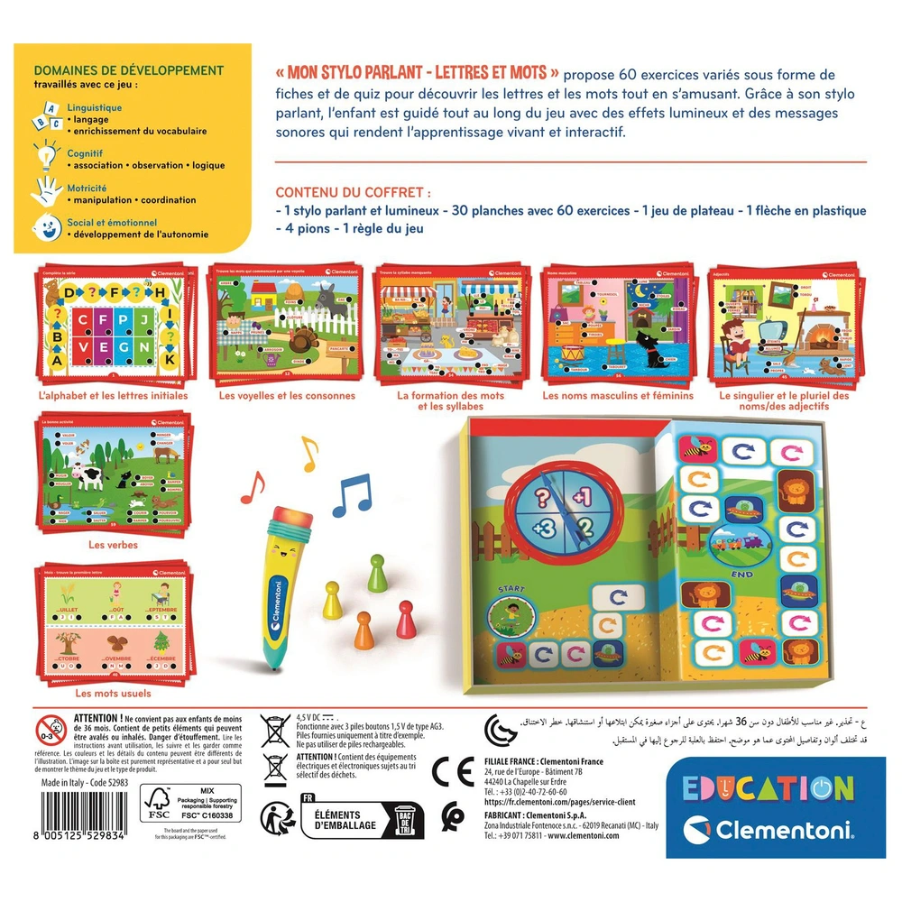 Jeux et Jouets - CLEMENTONI - L'Alphabet Jeux et Jouets - CLEMENTONI - L'Alphabet