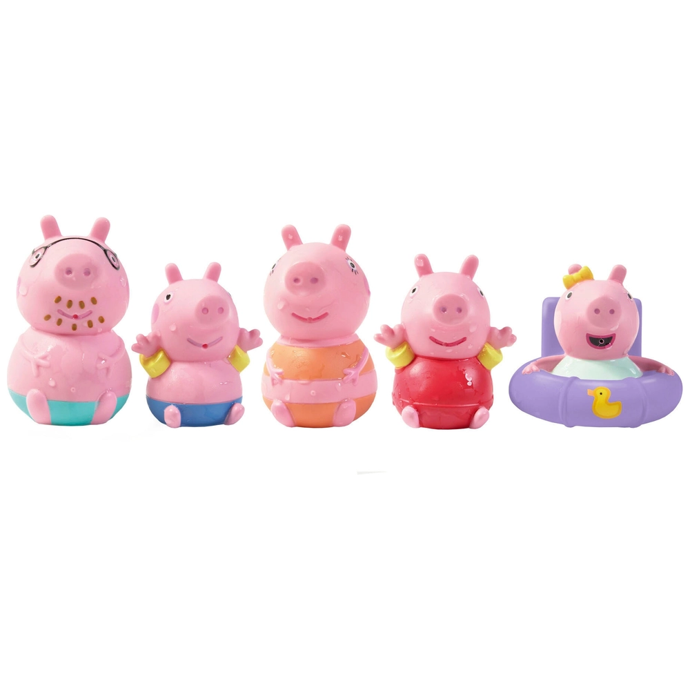 Figurine x4 Famille Peppa Pig HASBRO : le coffret de 4 figurines à Prix