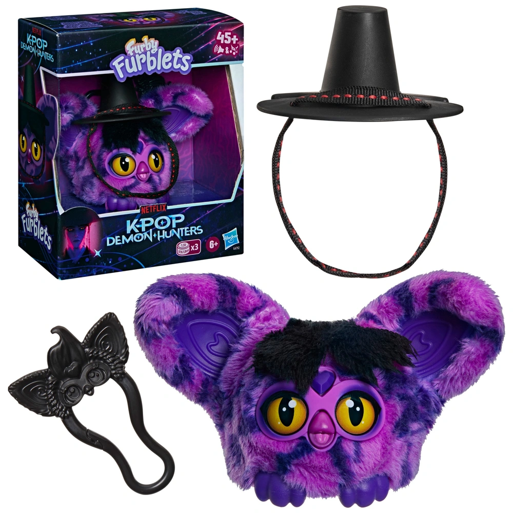 Furby Furblets Interactive Toy KPop Demon Hunters Saja Boys