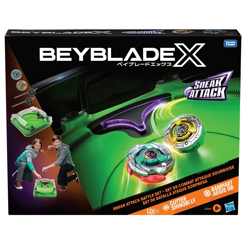 Beyblade X Sneak Attack Battle Set | Smyths Toys UK