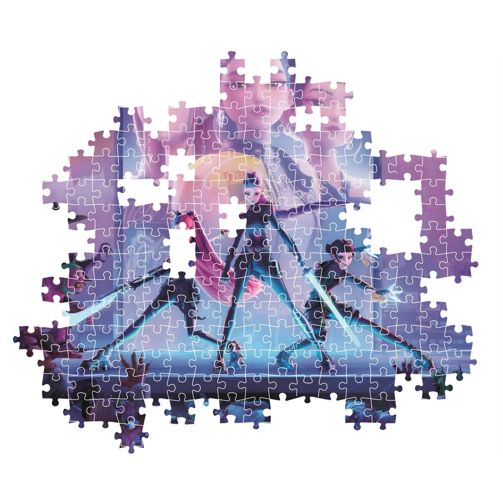 Puzzle Ravensburger KPop Demon Hunters 300 Pezzi XXL | 49x36 Cm | Per Bambini Dai 9 Anni | Regalo K-Pop