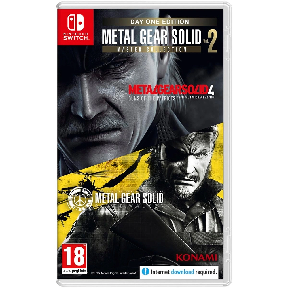 METAL GEAR SOLID: MASTER COLLECTION VOLUME 2 Day 1 Edition