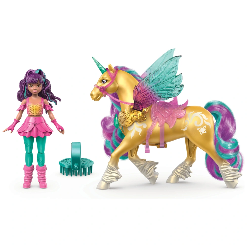 Coffret Licorne et poupée Glacier et Layla - L'École des Licornes Spin