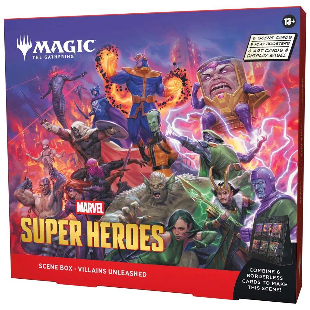 Magic: The Gathering (MTG): Marvel Super Heroes Scene Box