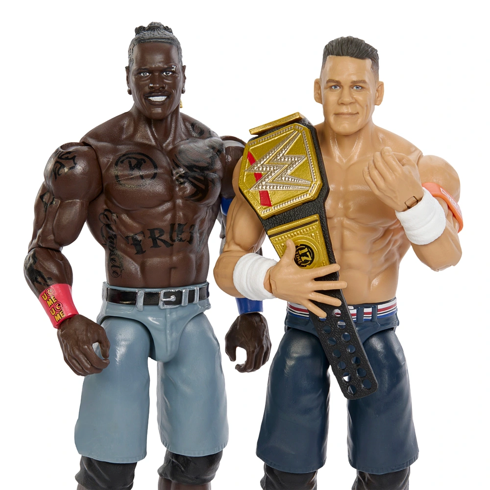 WWE Main Event Actionfigur John Cena – 15,2 Cm, Mit 10 Gelenken, TrueFX-Gesicht
