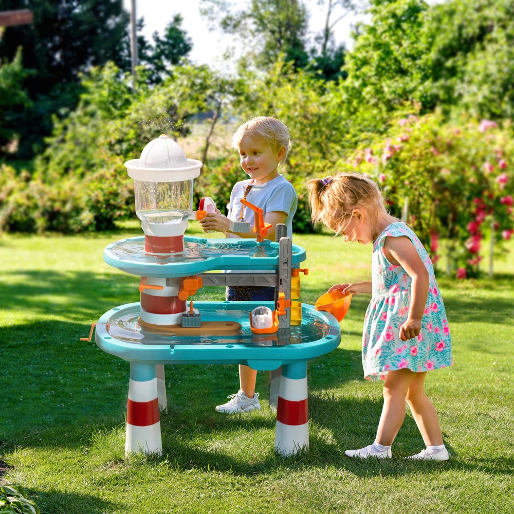 Générique Table À Eau pour | Extérieur Été,Jouet Aquatique Été - pour Garçons, Filles, Préscolaires, Terrasse, Plage, Camping, Crèche, Salle De Bain, Coin Jeux