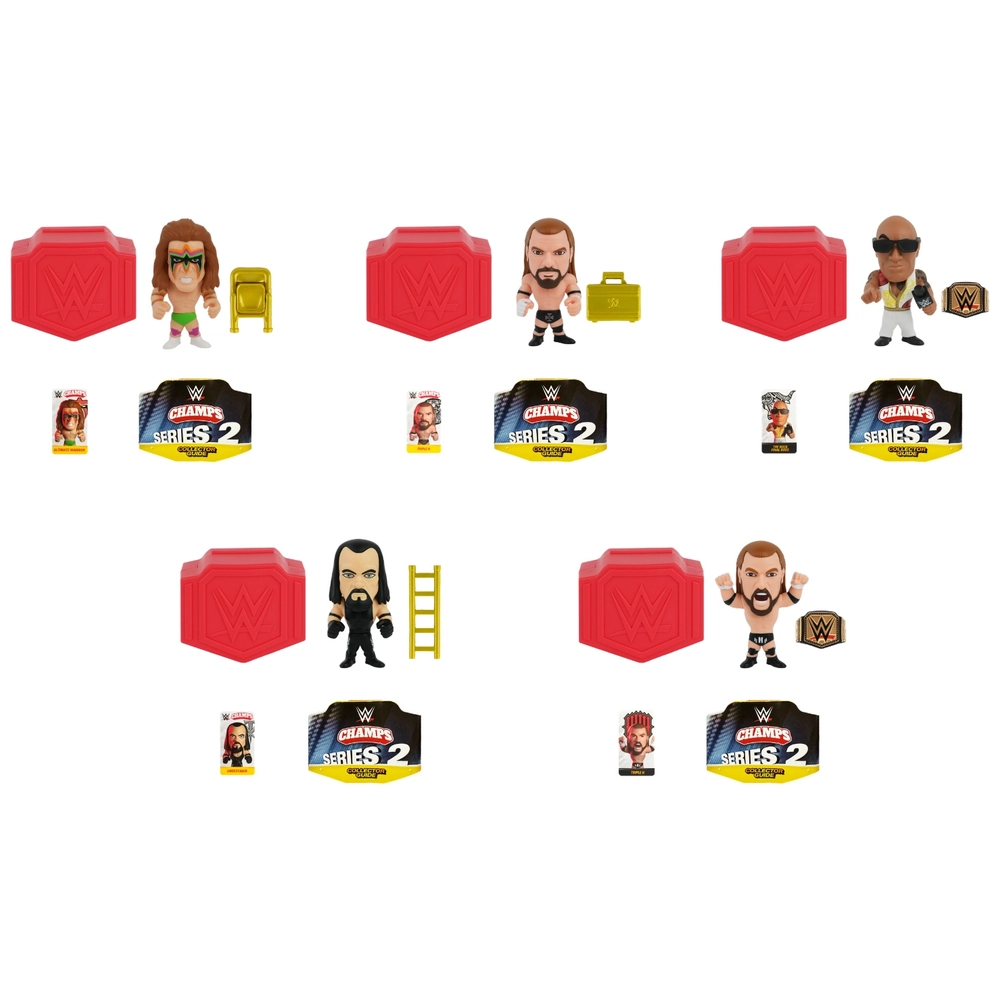 WWE Pop 'N' Lock Champs Figure Series 2 Assortment | Smyths Toys UK