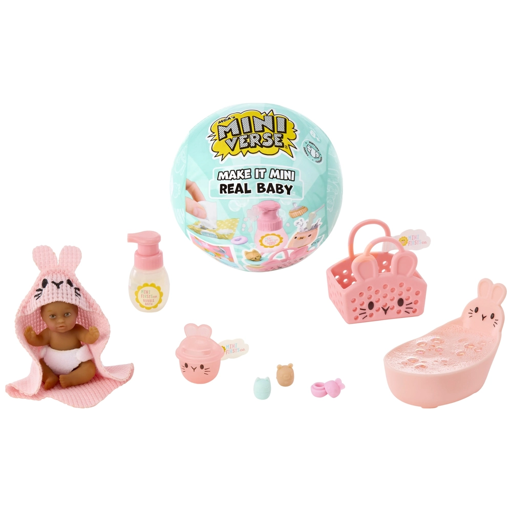 MGA's Miniverse Kugel Make It Mini Real Baby Pflege sortiert