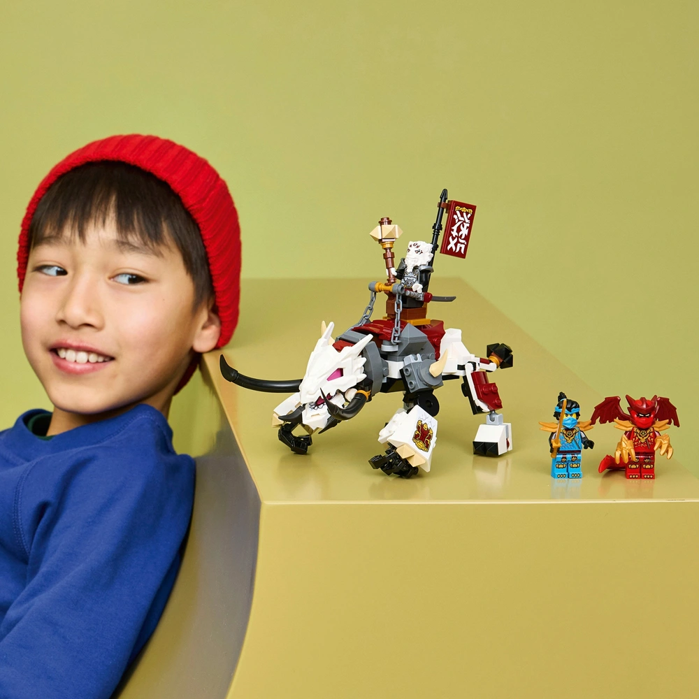 LEGO NINJAGO 71863 Zilvar and Grimtak the Dragon Beast Set