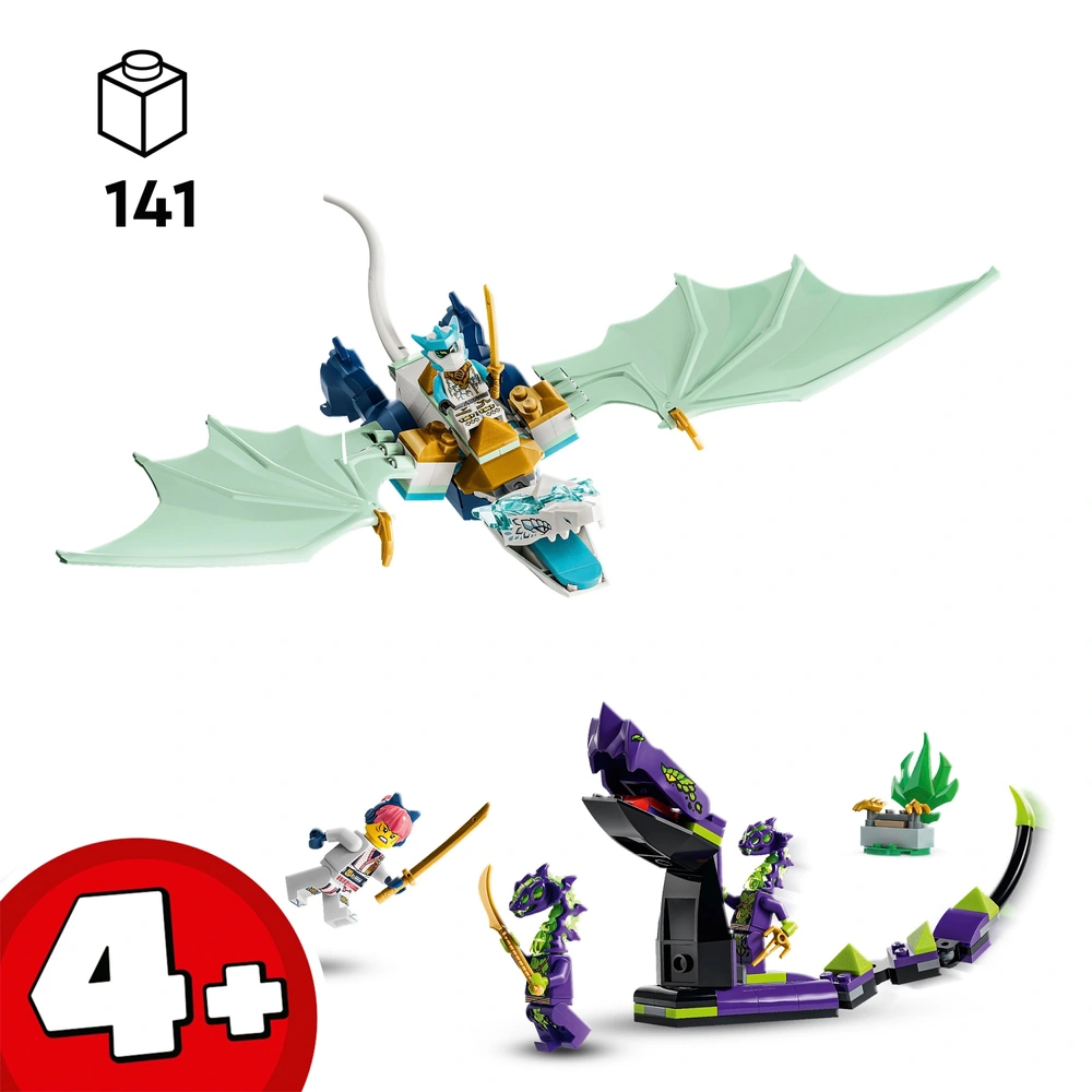 LEGO NINJAGO 71865 Zanes Eisdrachenduell | Smyths Toys Schweiz