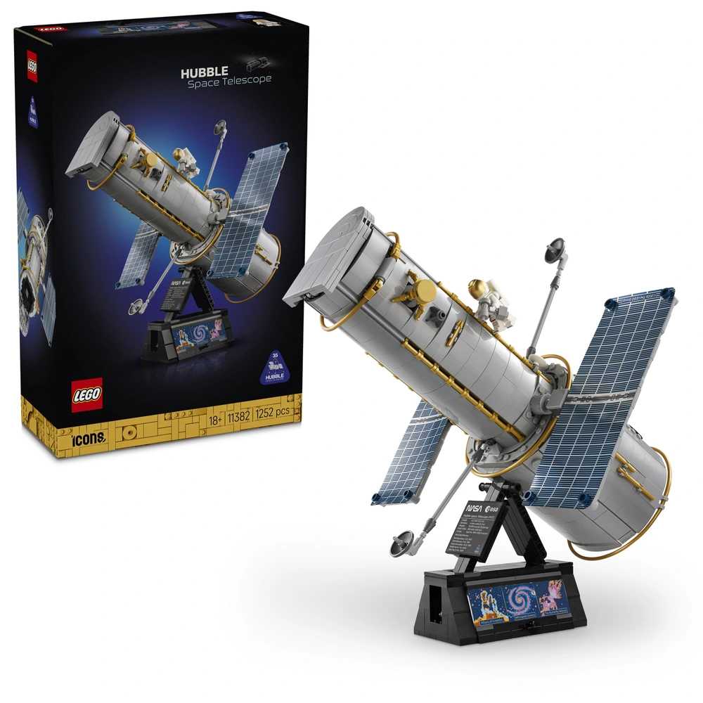 LEGO Icons 11382 Hubble-Weltraumteleskop | Smyths Toys Deutschland
