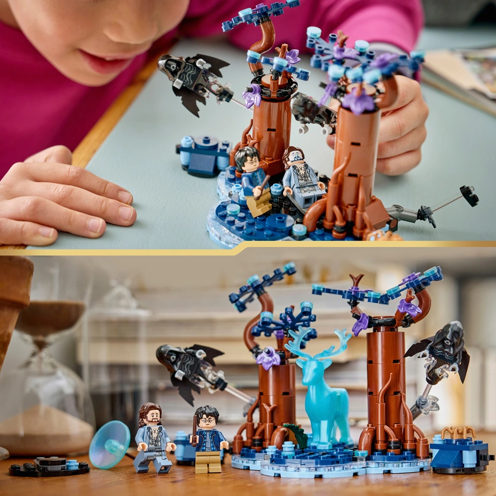 LEGO Harry Potter 76475 Forbidden Forest: Expecto Patronum Set | Smyths Toys UK