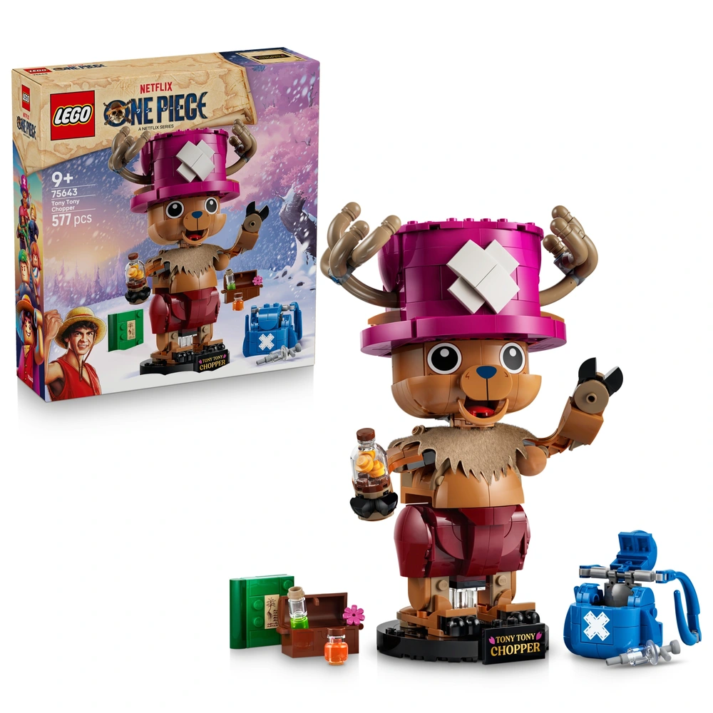 LEGO One Piece 75643 Tony Tony Chopper Set | Smyths Toys UK