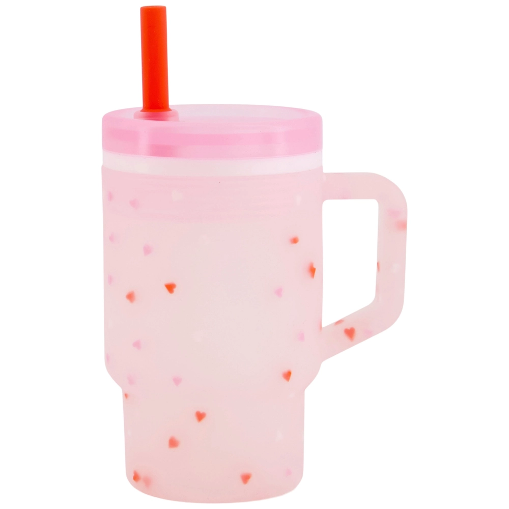 Infantino My 1st Tumbler Trinklernbecher Herzchen rosa | Smyths Toys  Deutschland