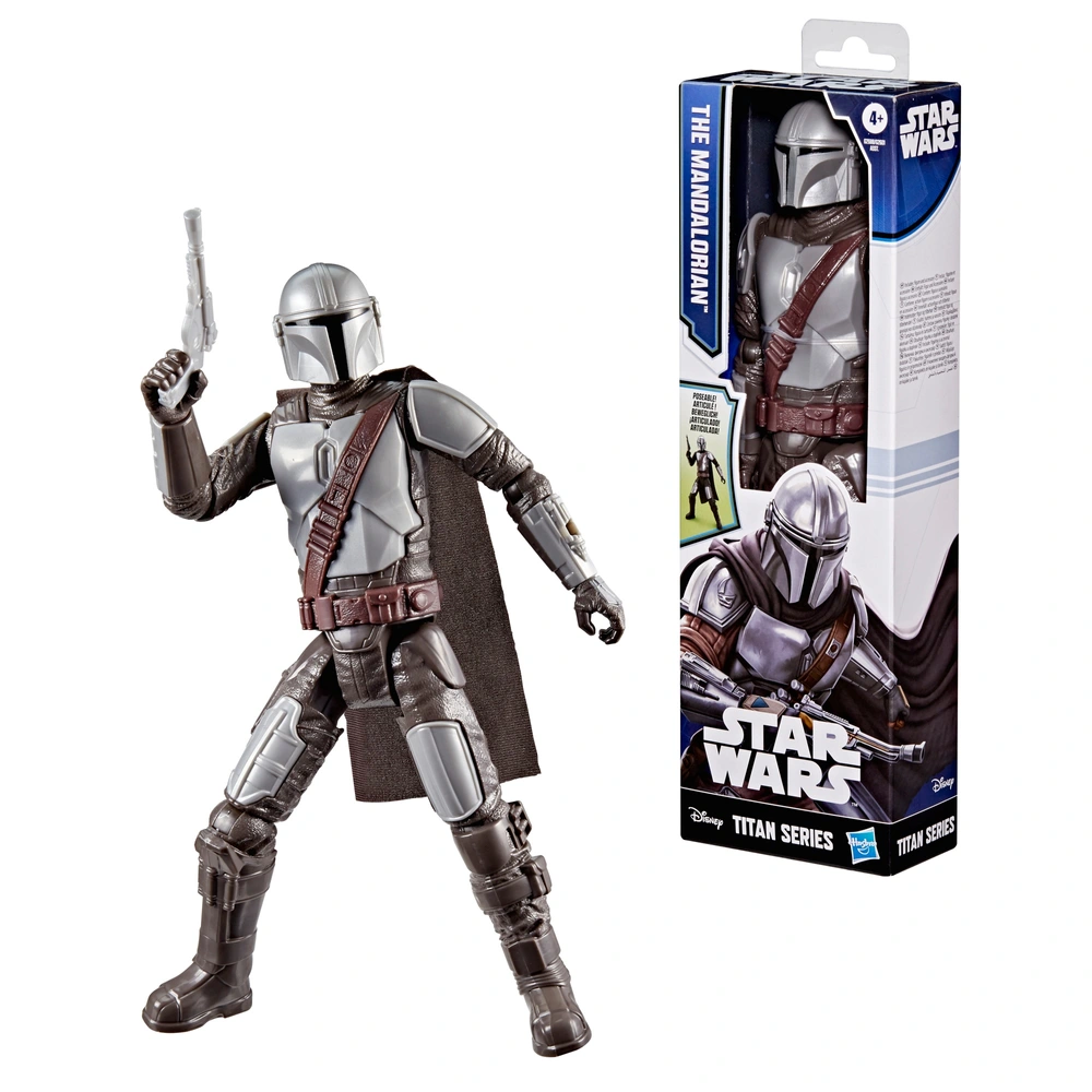 Star Wars Titan Series Figuur The Mandalorian 30 cm | Smyths Toys