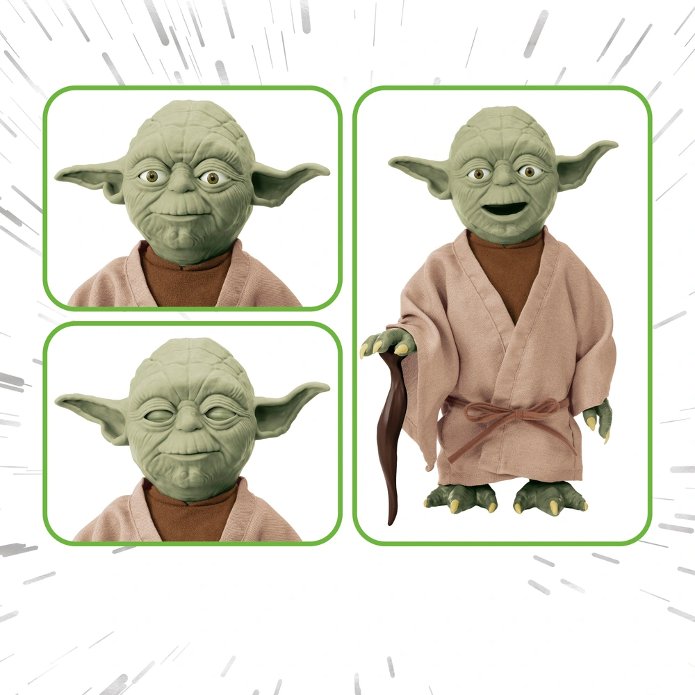 Star Wars Yoda Puppetronic by RealFX Interactive Toy | Smyths Toys UK