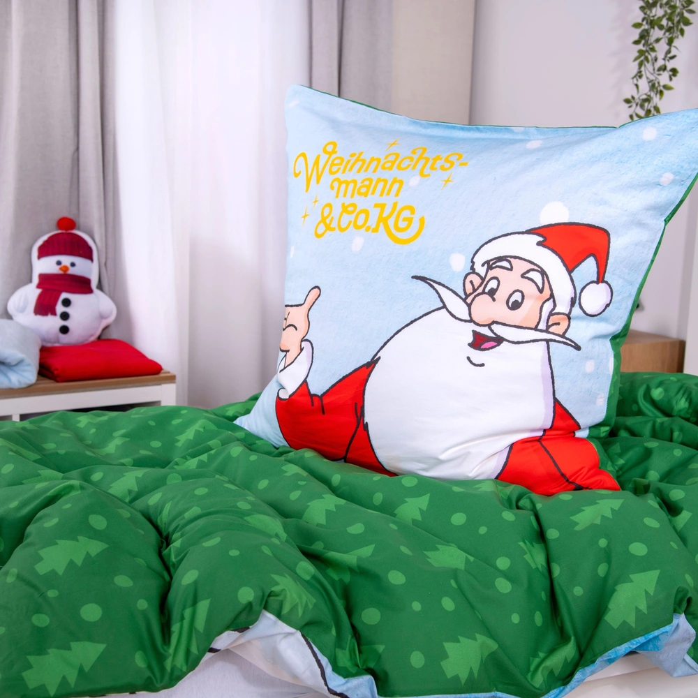 Bettwäsche Weihnachtsmann & Co. KG 135 x 200 cm