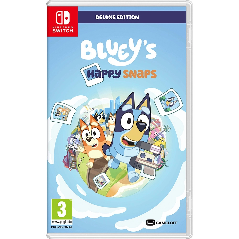 Bluey's Happy Snaps Deluxe Edition Nintendo Switch | Smyths Toys UK
