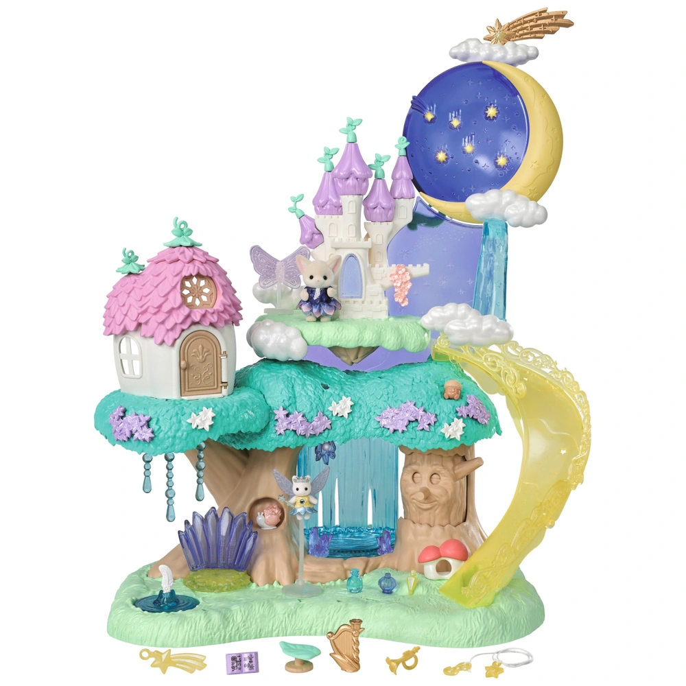 Sylvanian Families - Les Amis des Contes de fées - Set 4 Figurines - Plongez dans l'univers de la Famille Sylvanian - Figurines Animaux Miniatures - Jouet Enfant 3 Ans et + - 5842
