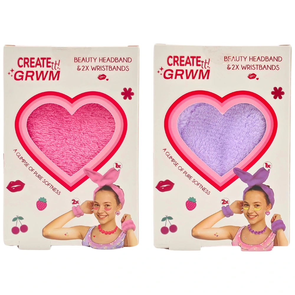 Create it! Get Ready With Me Headband & Wristbands Set Assortment