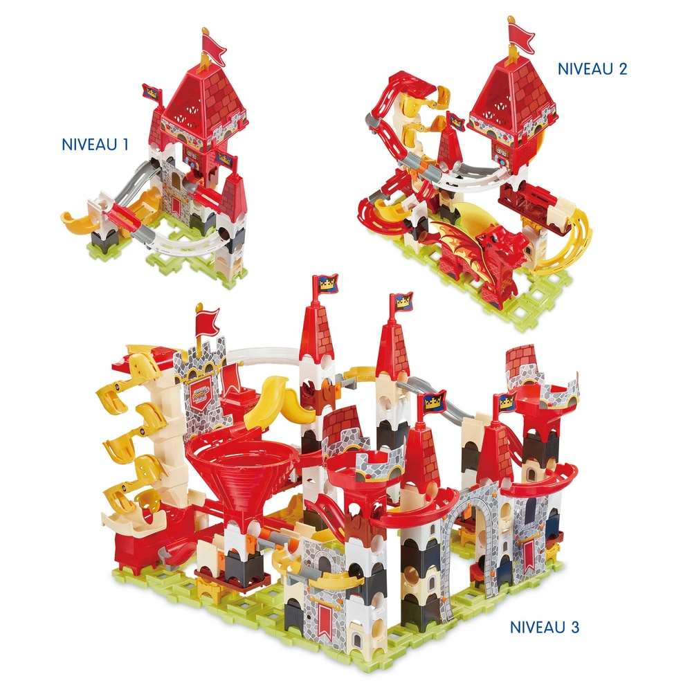 Circuit à Billes Circuit Bille VTech M400 - 65 Pièces, 5 Billes, 4-12 Ans Marble Rush Circuit à Billes Circuit Bille VTech M400 - 65 Pièces, 5 Billes, 4-12 Ans Marble Rush