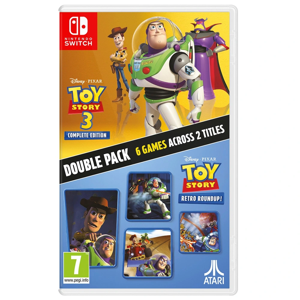 Toy Story: Retro Roundup! + Toy Story 3 Complete Edition Double