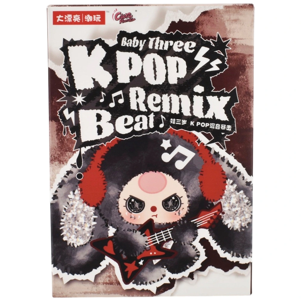 Baby Three KPop Remix Beat Vinyl Plush Blind Box Assortment
