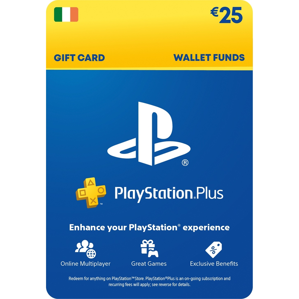 PlayStation Network Cards, €5 - €75