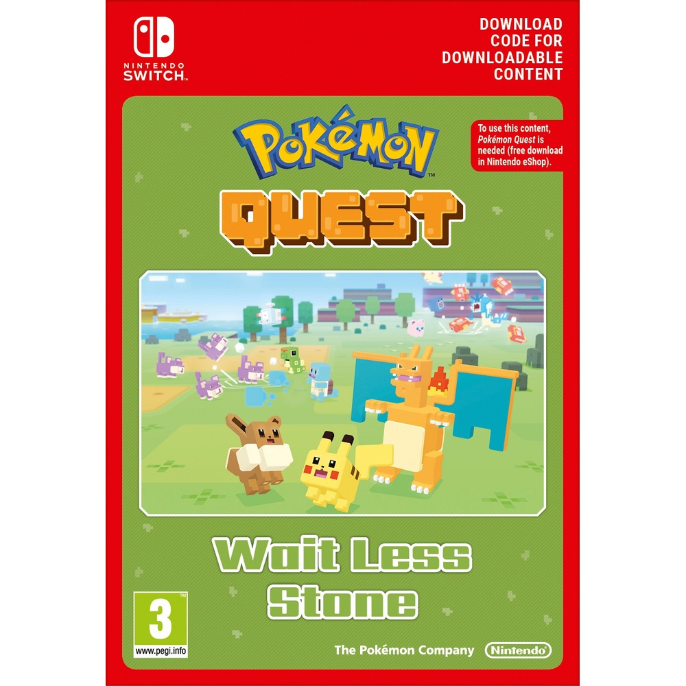 Pokémon Quest Stay Strong Stone Nintendo Switch Digital Download | Smyths  Toys UK