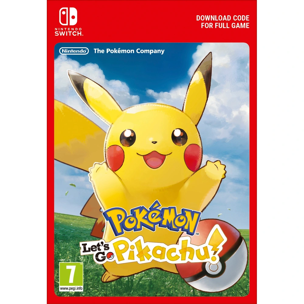 Pokémon: Let's Go Pikachu Nintendo Switch (Digital Download