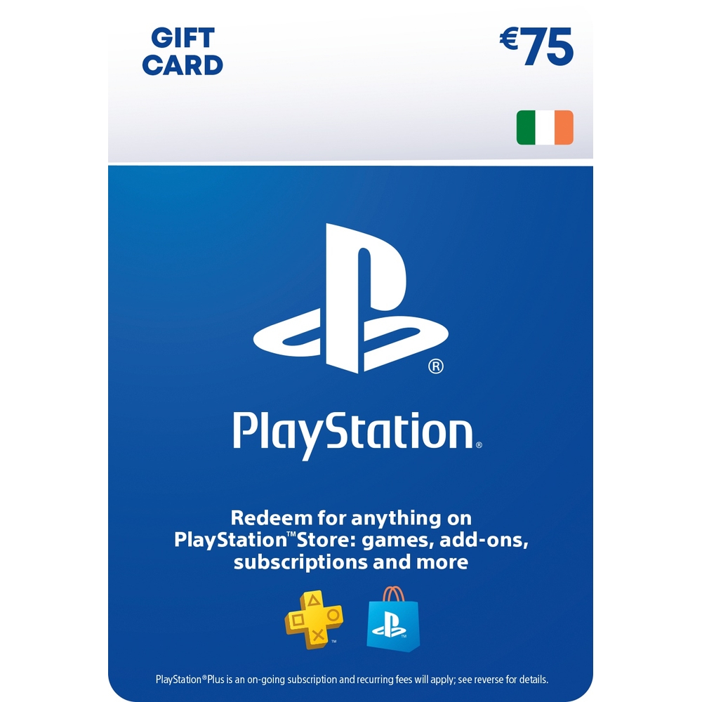 $75 Sony PlayStation Store Gift Card