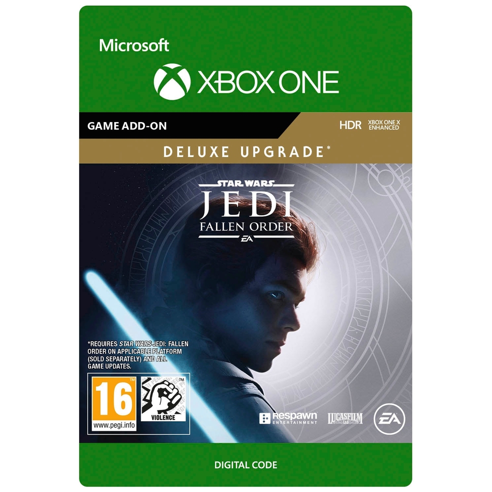 Star Wars Jedi Fallen Order Deluxe Upgrade Xbox One Digital Download Smyths Toys Uk