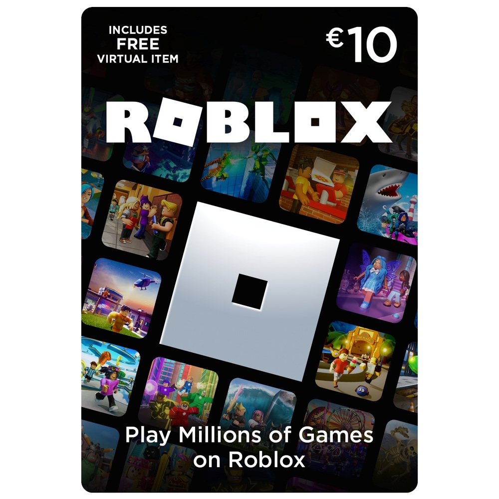Roblox Gift Card Digital Code 10 EUR, Roblox