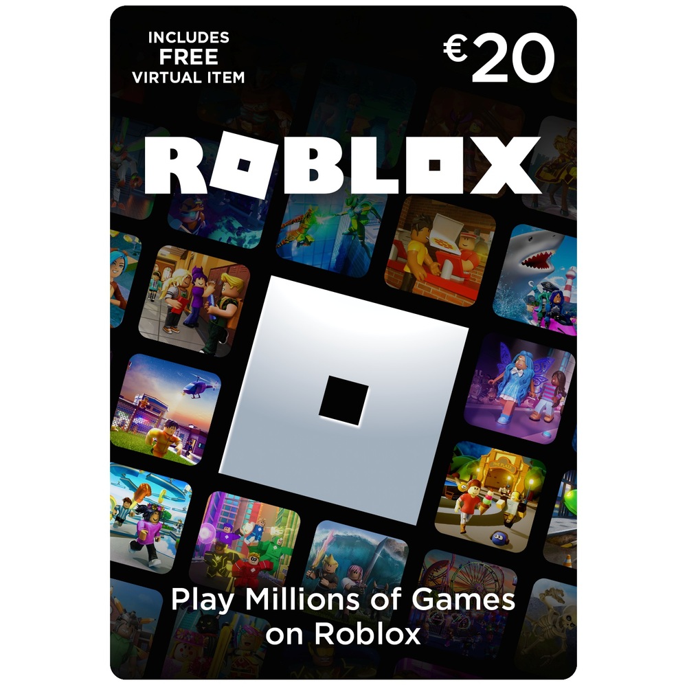 Roblox €20 Digital Gift Card (Includes Free Virtual Item) Digital Download