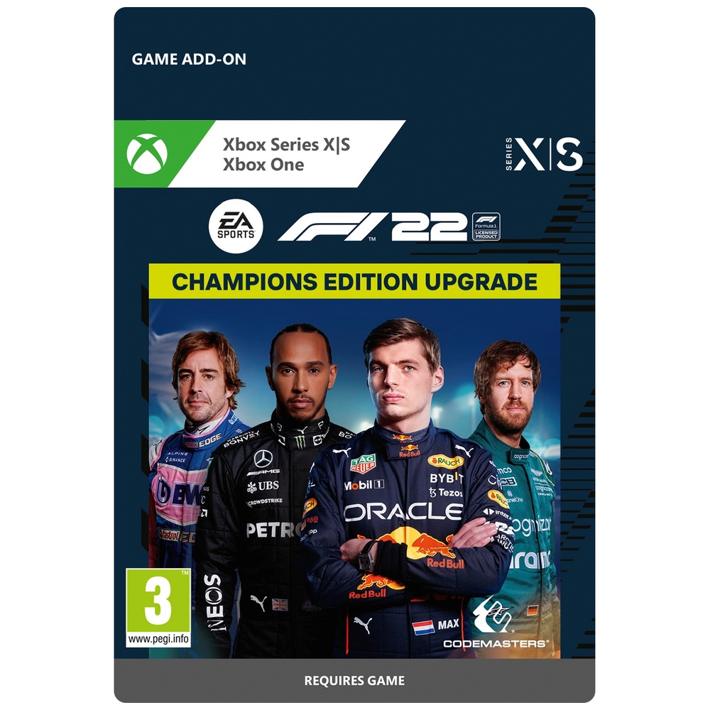F1 22 Champions Edition Upgrade Xbox OneXbox Seires X (Digital
