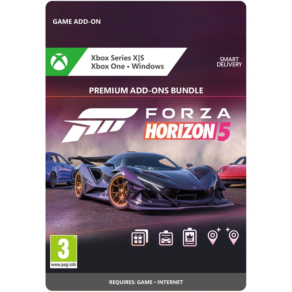 Forza Horizon 5: Premium Add-Ons Bundle Xbox One & Xbox Series X, S (Digital  Download)