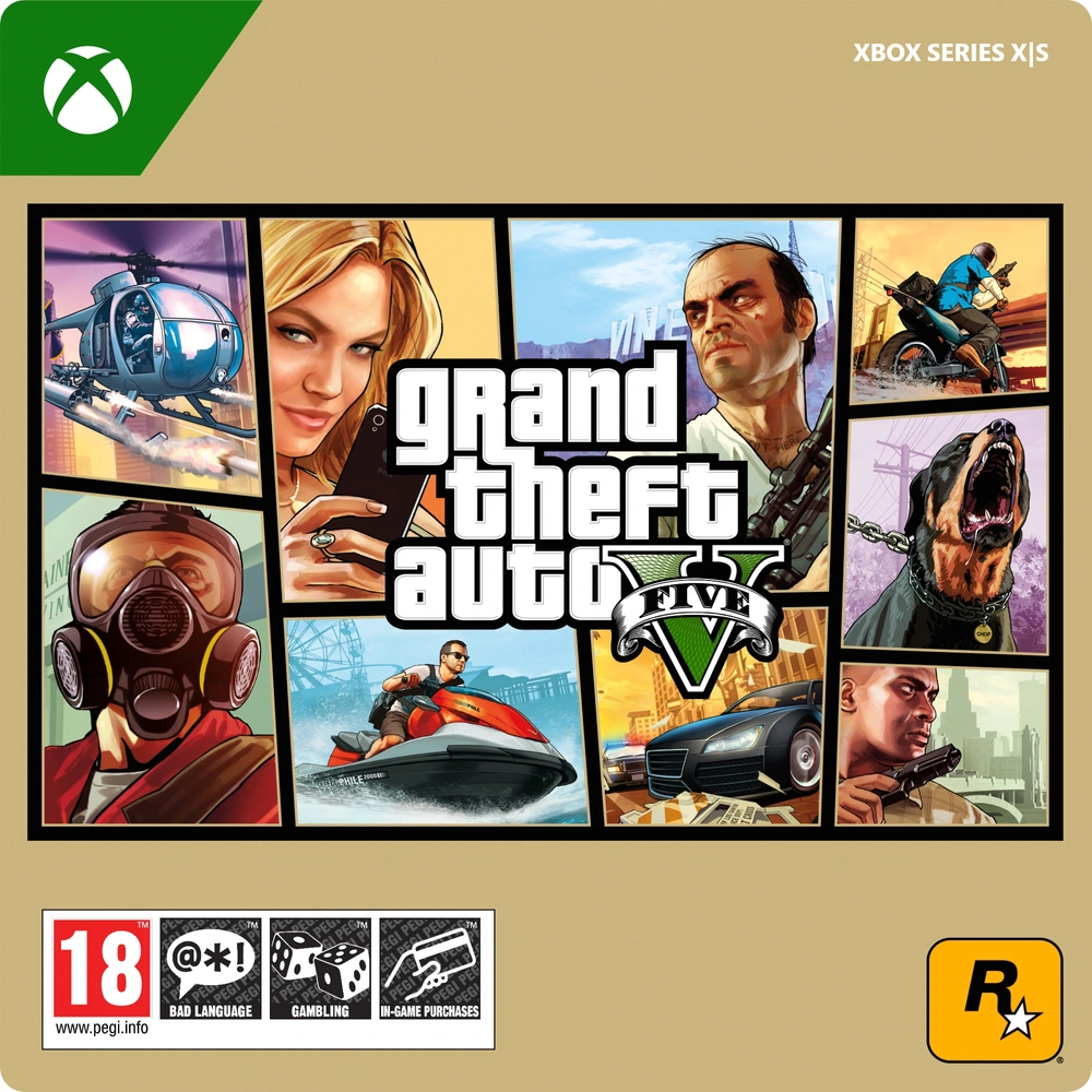 Grand Theft Auto V Xbox Series X|S (Digital Download) Smyths