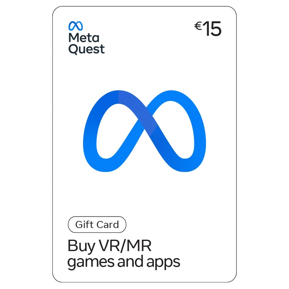 Meta Quest €15 Digital Gift Card (Digital Download)